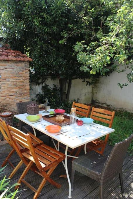 Charmante Maison De Ville Avec Jardin Quartier Prebendes تور المظهر الخارجي الصورة